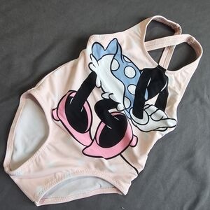 Disney Baby Minnie Mouse Swimsuit - Pink and Blue 12-24m